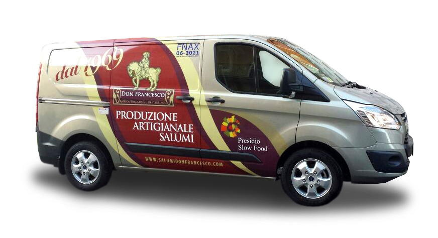 Damiano Misciali - Grafica Etichette vino e olio - grafica cataloghi, progettazione depliant, packaging, loghi | Personalizzazione grafica furgone (Mt)